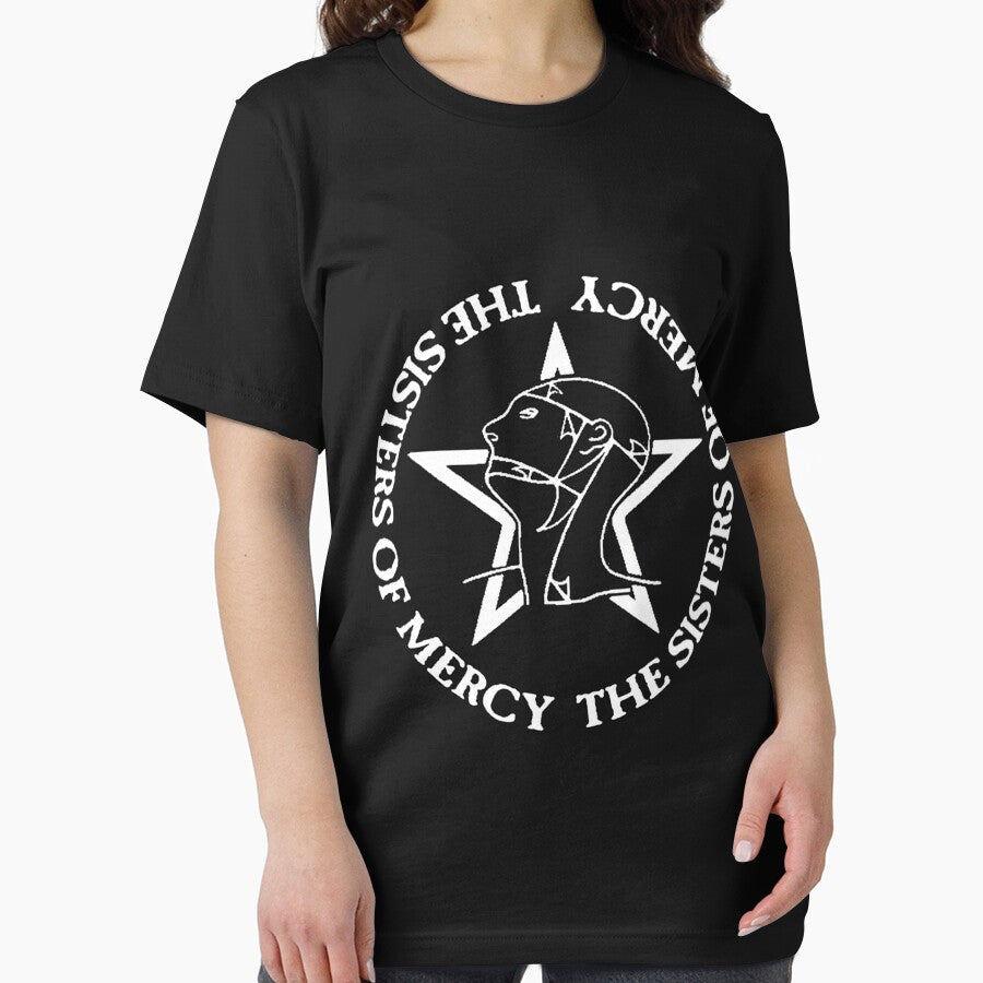 Retro The Sisters Of Mercy Logo Music Tribute Design by RinaSepanen