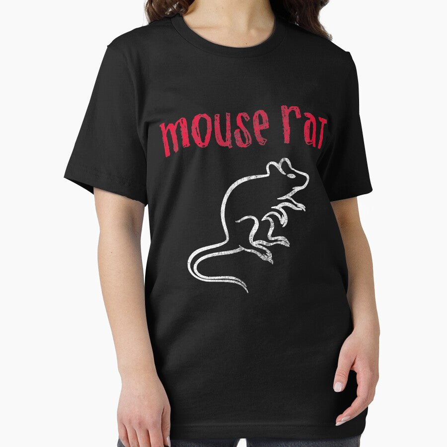 Parks & recreation mouse rat logo distressed by marcellaaed