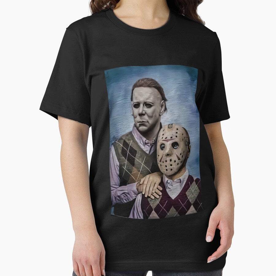 Michael Myers and Jason Voorhees Step Brothers Movie Funny by PontiaGudam