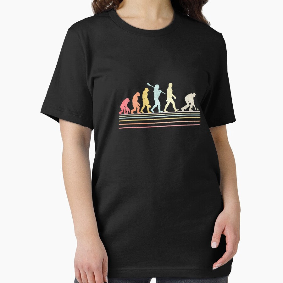 Vintage Funny Lawn Bowls Evolution Of Man by Peterweeney8