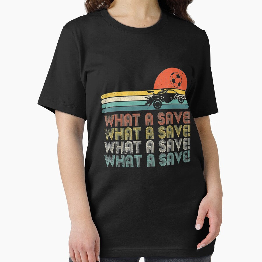 What a save Vintage Retro Rocket Soccer Car League by Rosalinde Zander