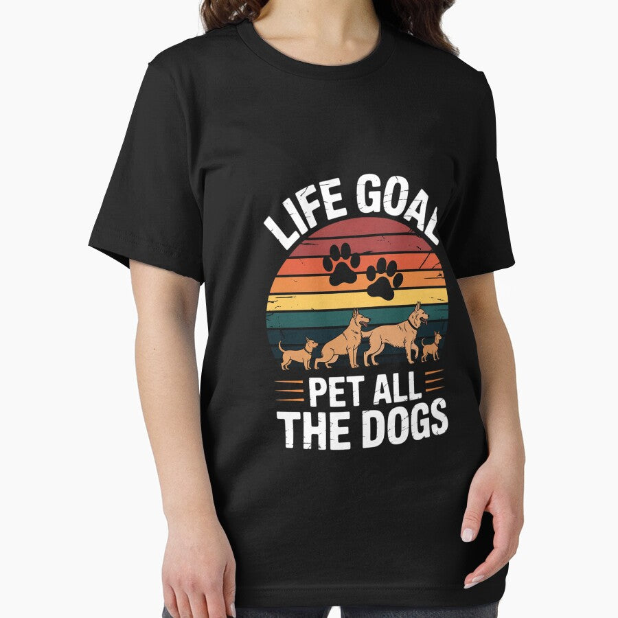 Life Goal Pet All the Dogs Pet Dog Lover for Men Women Girls by CareTopping