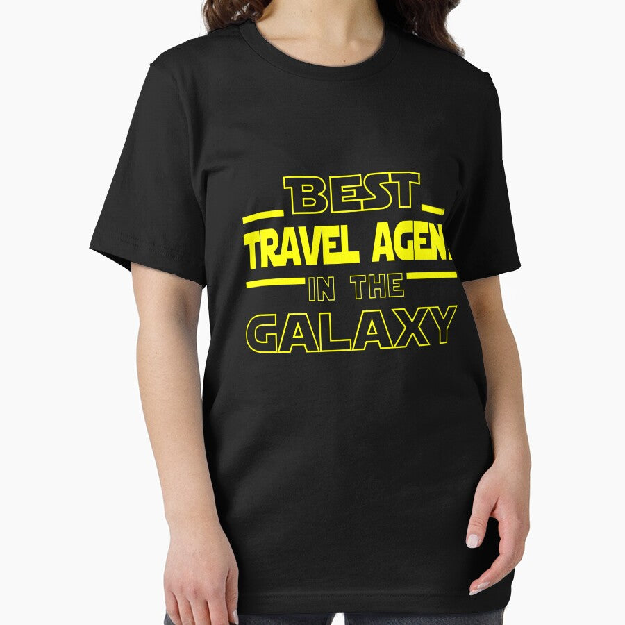 travel agent Job Dad Mom Hudband Mens Shirt, Best travel agent In The Galaxy, Funny travel agent Birthday christmas Gift Gift by xlnv
