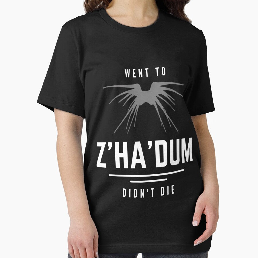 Went To Z'Ha'Dum - Didn'T Die - Shadow Ship - Black - Sci-Fi by JustinMcCan
