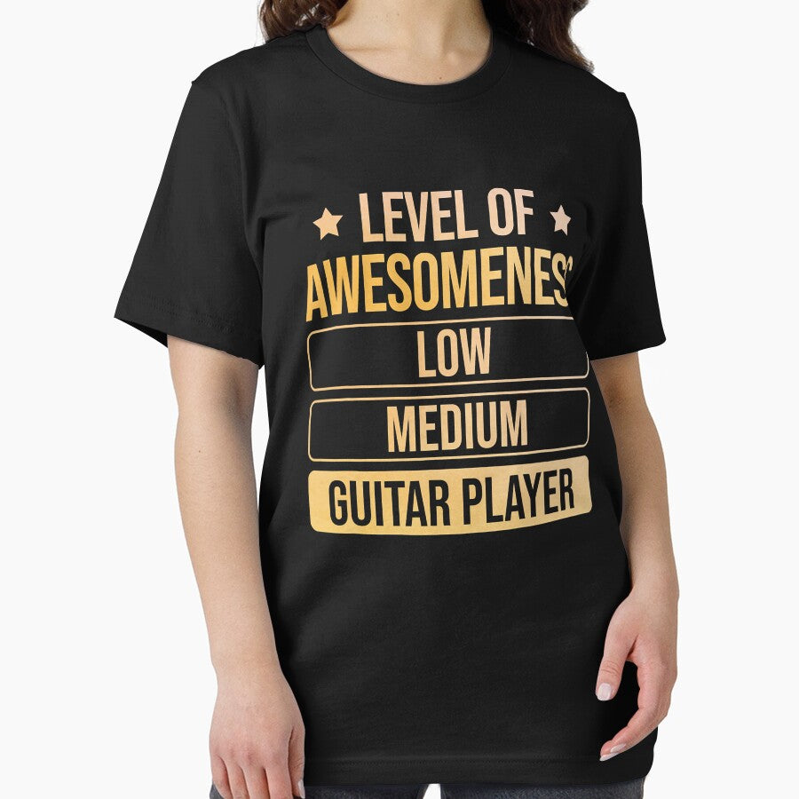 Guitarist Level Of Awesomeness Guitar Player by Leon-Alexander