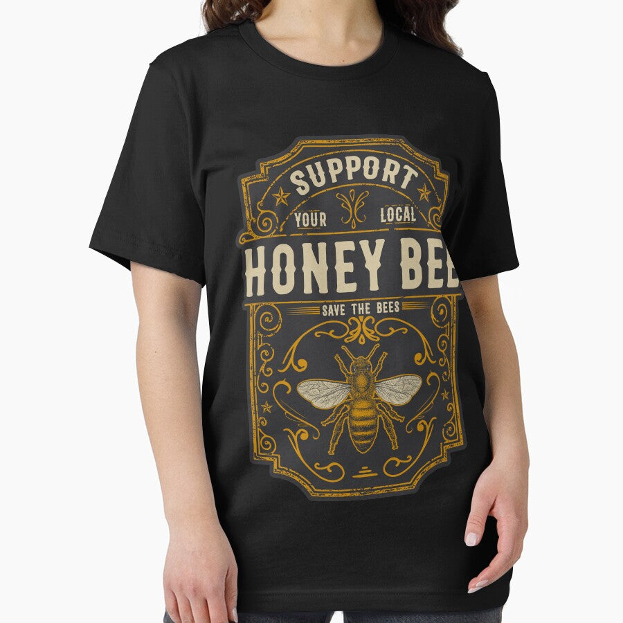 Support Your Local Honey Bee Save The Bees by monokromatik