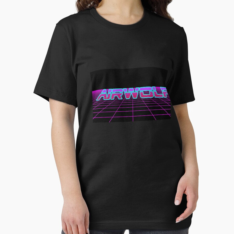 Airwolf 80's Neon Grid by w855173w