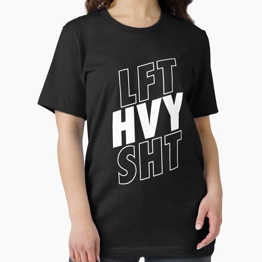 Lift Heavy Shit | Weightlifting Quote by Printend _