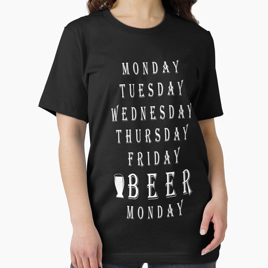 Beer and weekdays - Funny beer saying. by tillhunter