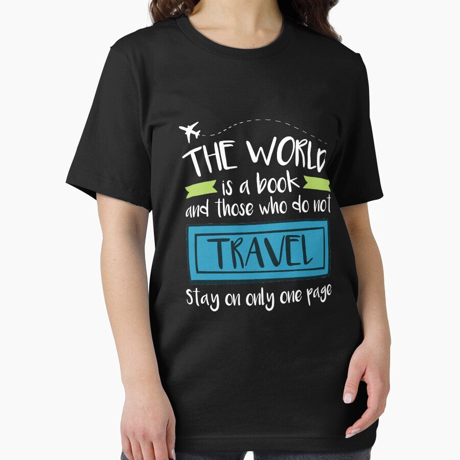 Travel Quote The World Is A Book and Those Who Do Not Travel Stay on Only One Page by jaygo