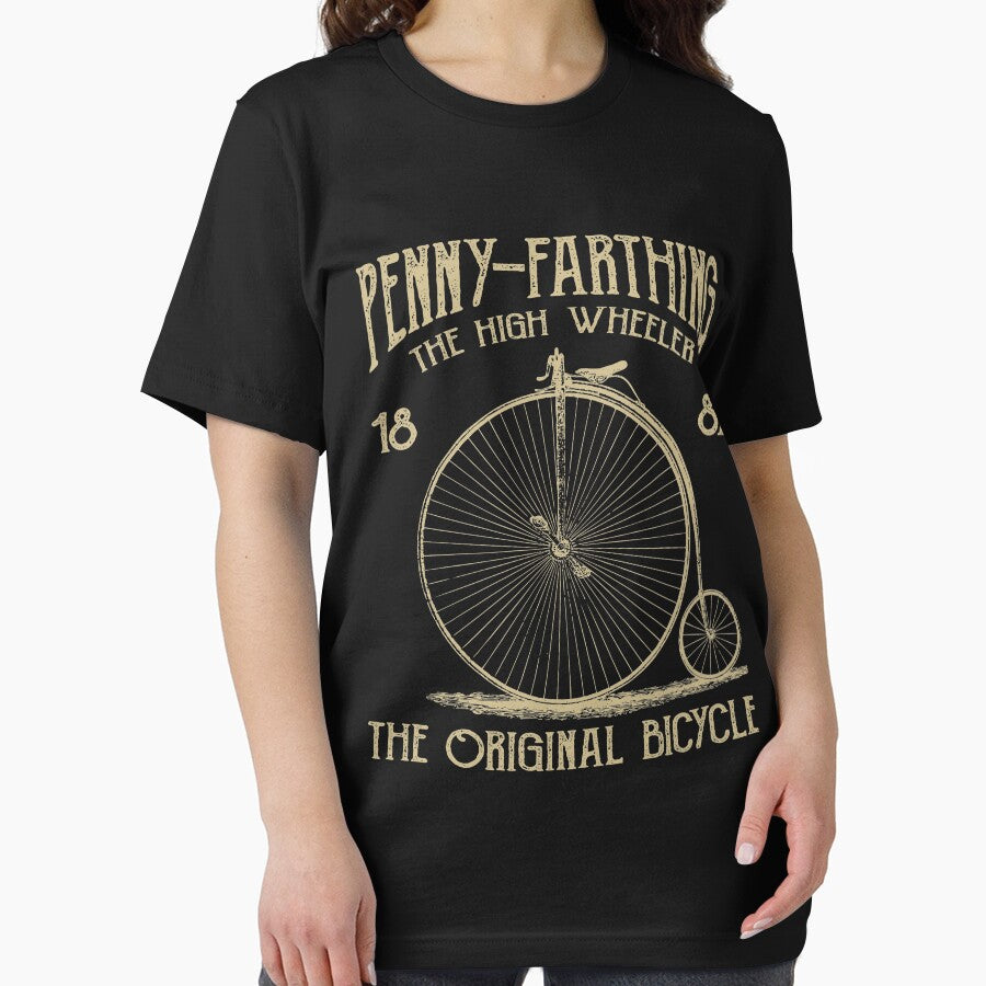 Penny Farthing Retro Vintage Distressed Design by JakeRhodes