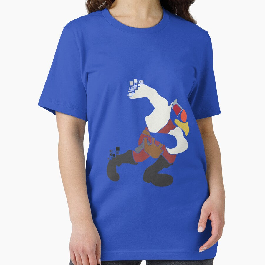 Falco Pixel Silhouette by innergeekdesign