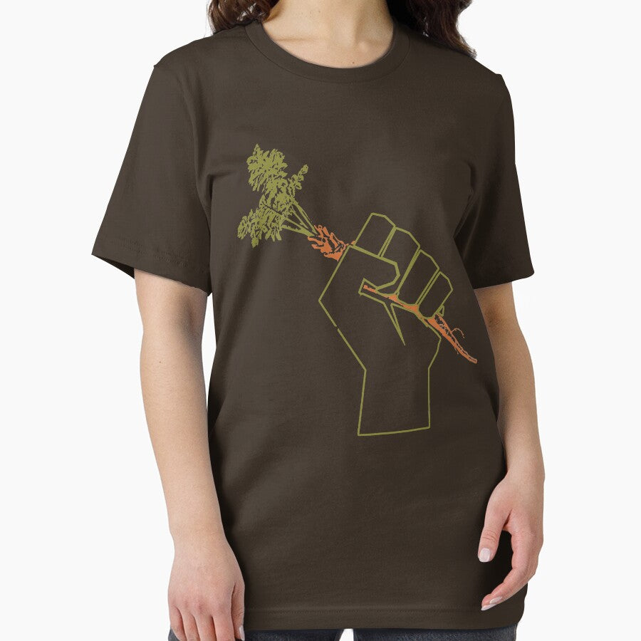 Veggie Permaculture Fist of Solidarity by 321Outright