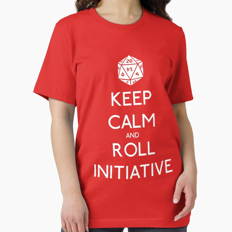 Keep Calm and Roll Initiative by NevermoreShirts