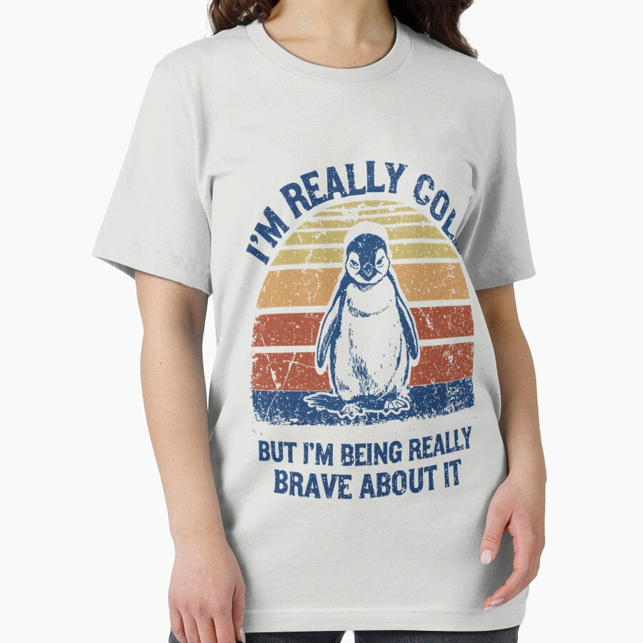 I'm Really Cold But I'm Being Really Brave About It Penguin by GreggRoss
