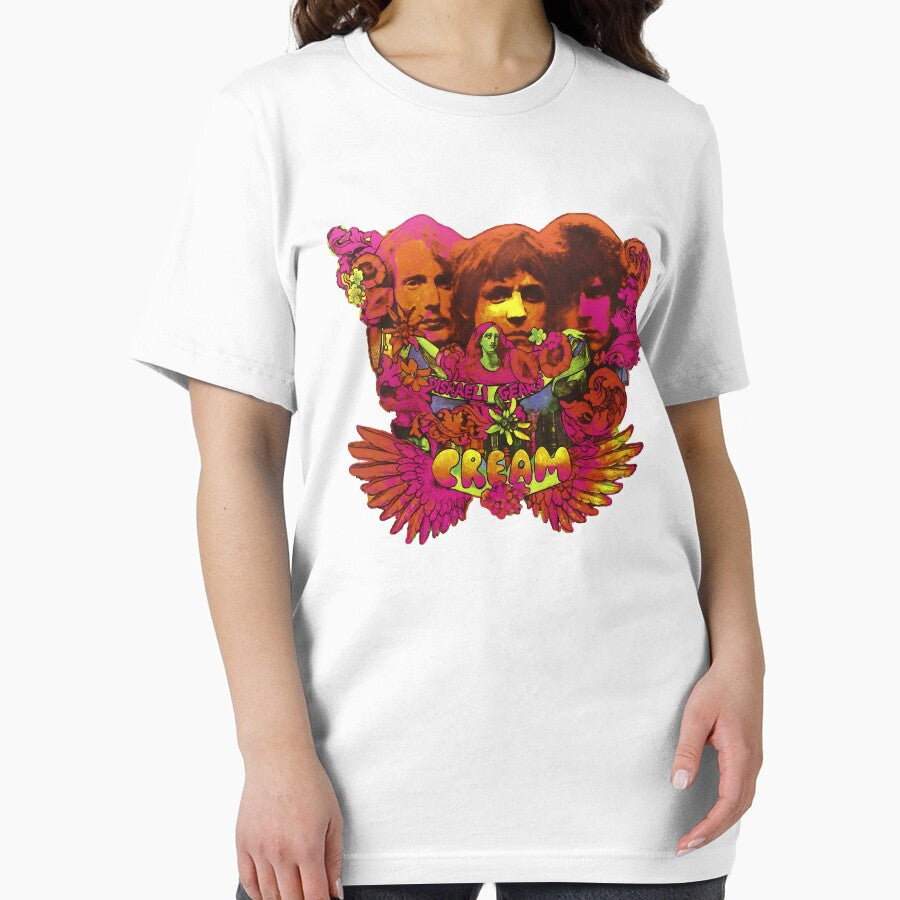 Cream band psychedelic album cover by Tesari03