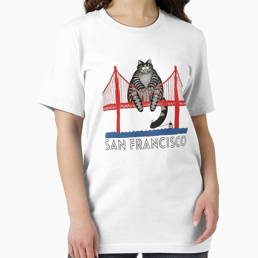 San Francisco Vintage Cat by ausketches