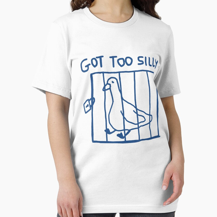 Got Too Silly Funny Goose Pun Humor by FantasyFablesC