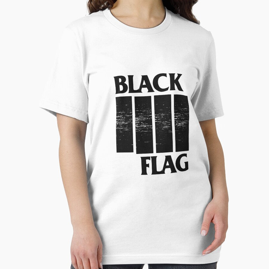 Black Flag Logo with Grunge Texture by loccotown168