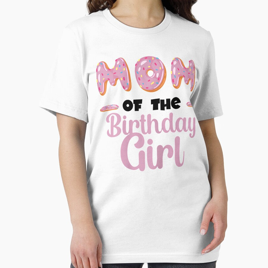 Funny Mom Of The Birthday Girl Family Donut by ElieserGomez