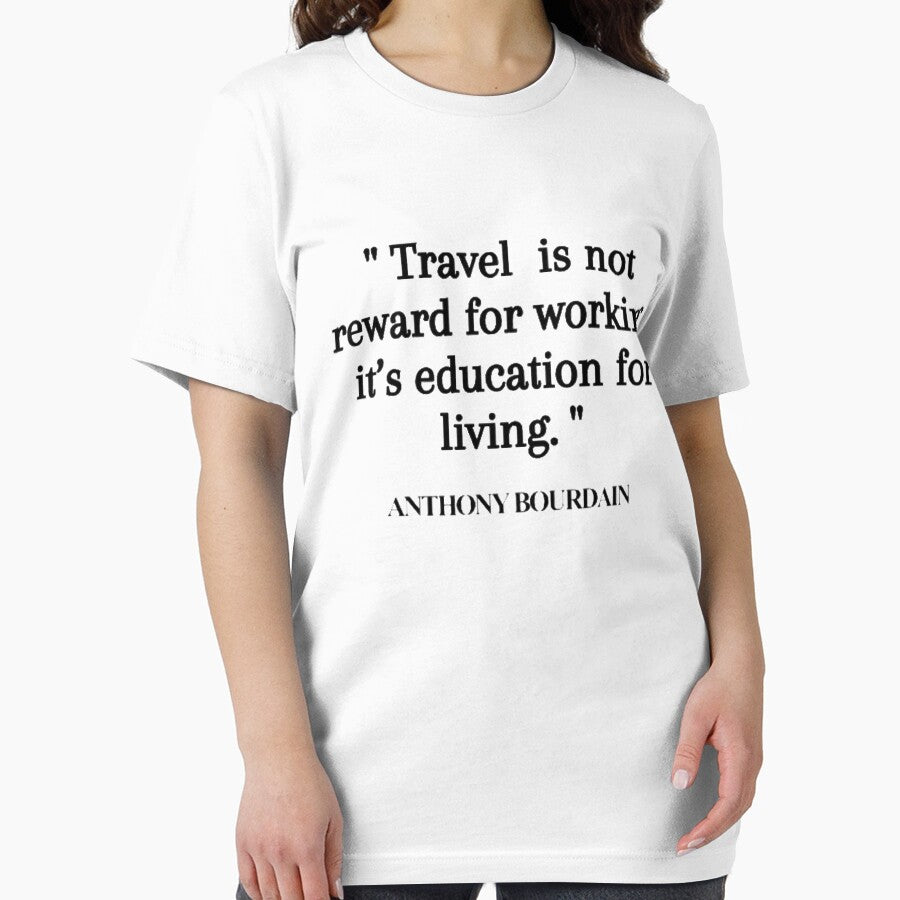 Travel quote Anthony Bourdain by JeweliciousUS