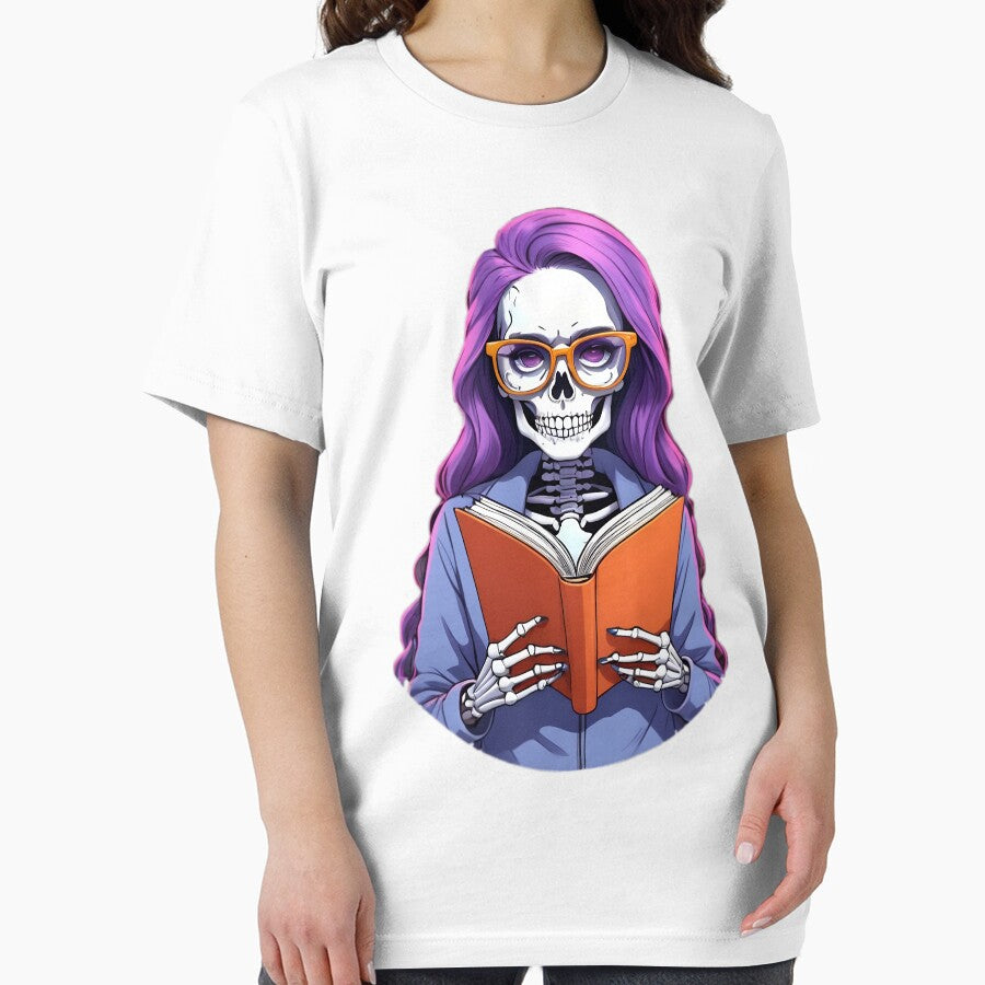Preppy Skeleton Bookworm by PlanetMarker