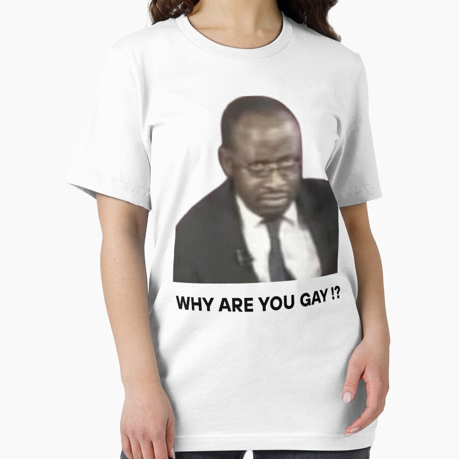 Serious Stare Meme - Why are you gay? by MOTAS FASHION