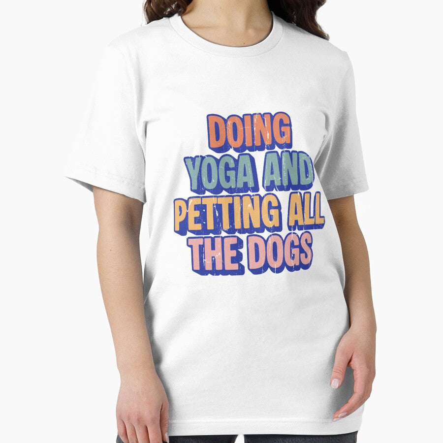 Doing Yoga And Petting All The Dogs by seektopus