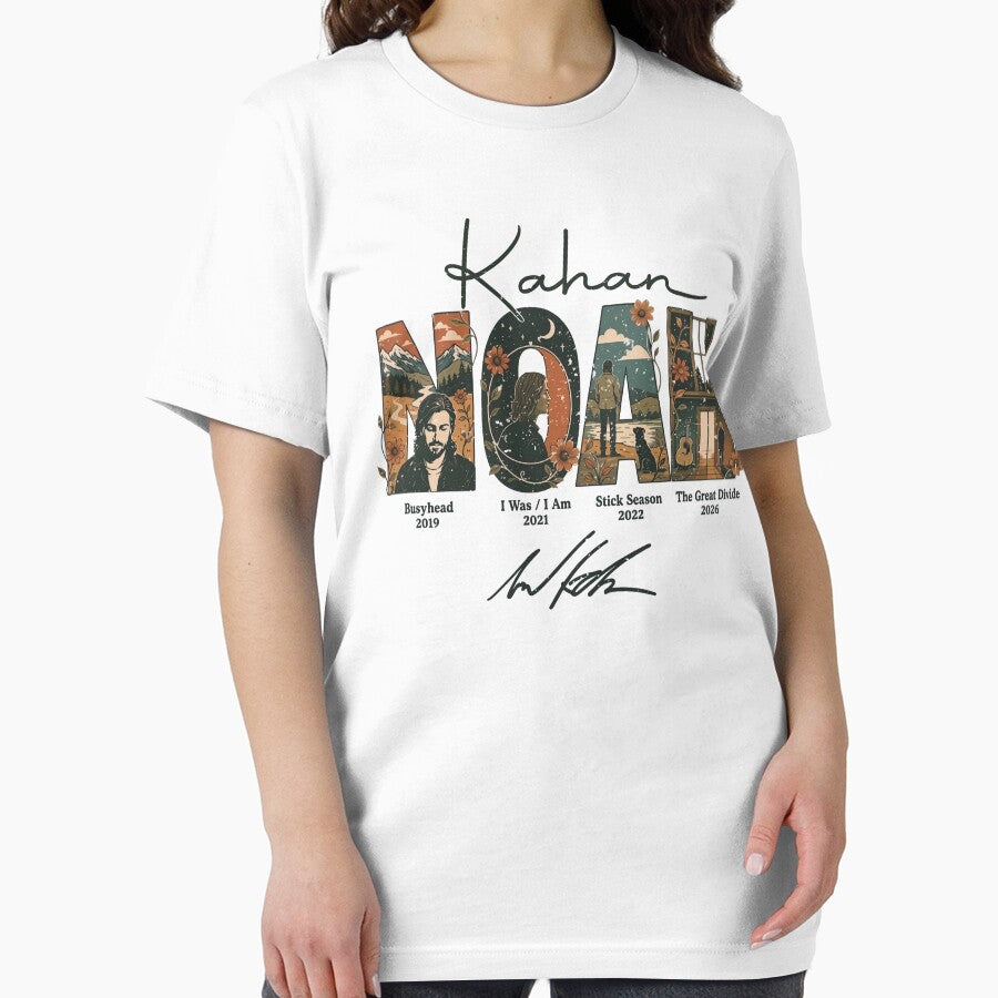 Noah- Kahan Indie Folk Era Stick Season Retro by TaniaSandor