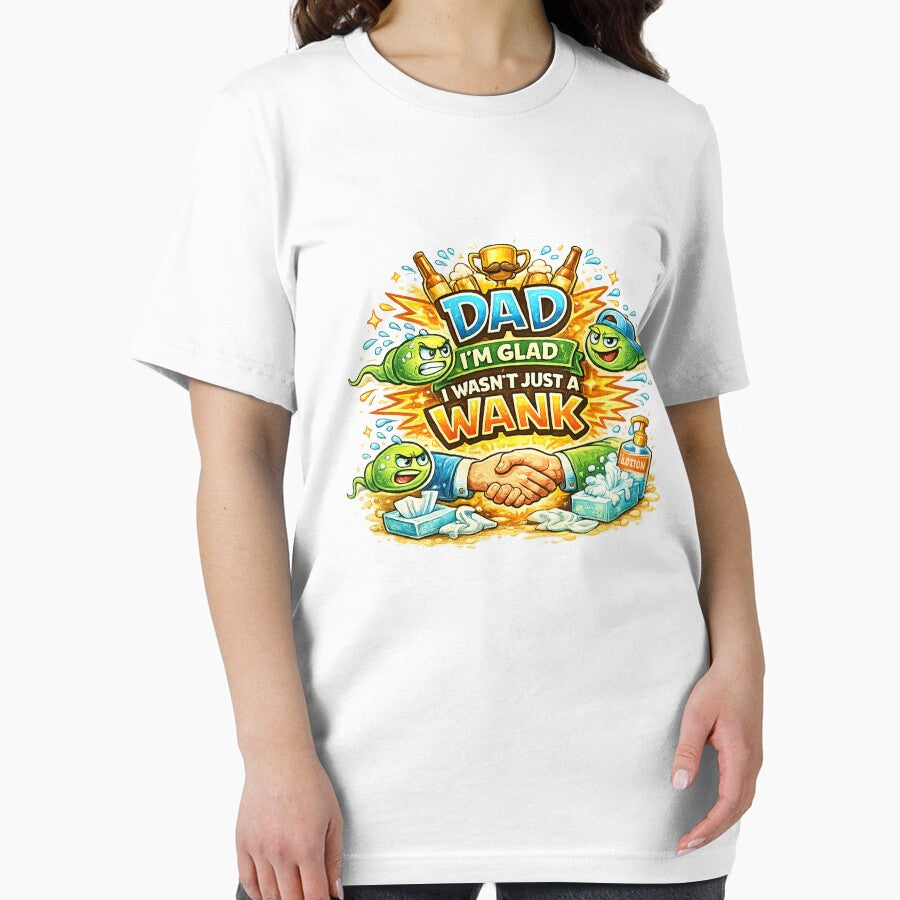 Funny Dad Wank Joke Adult Humour Father’s Day Gift Design by UrbanKangaroo