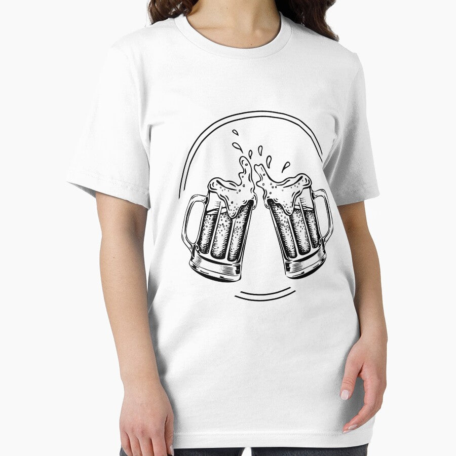 Monochrome craft beer, craft beer mug, Oktoberfest by TirrellColister