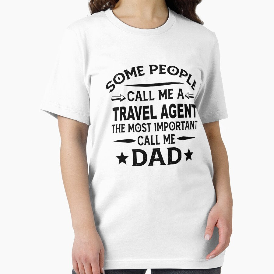 travel agent Father Dad T-shirt gift for father's Day travel agent Dad Father's Day, travel agent Dad Hudband Christmas Gift by xlnv