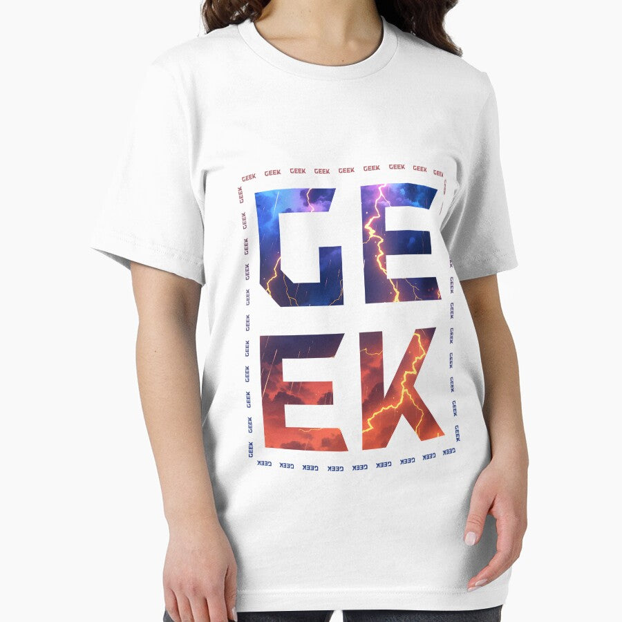 GEEK – Minimalist T-Shirt for True Geeks by Tamatoa's Cave