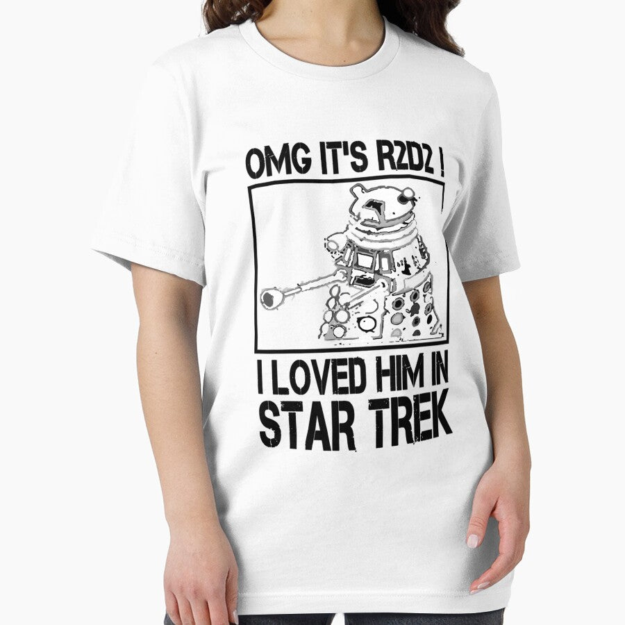 Omg It'S R2D2 T-Shirt Dr Who Funny T-Shirt by ChrisOverton