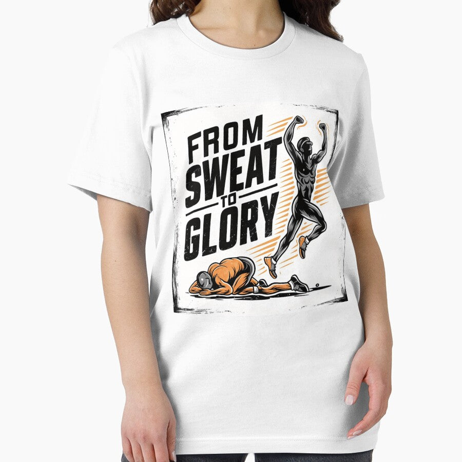 Motivational Fitness Design - From Sweat to Glory by Bmd4Fitness
