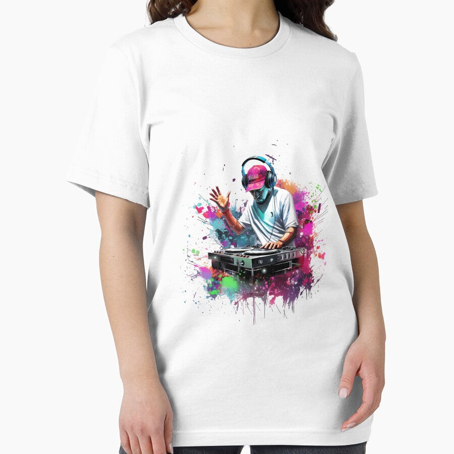 Fashion DJs in Vibrant Graffiti Art by NegarinFashions