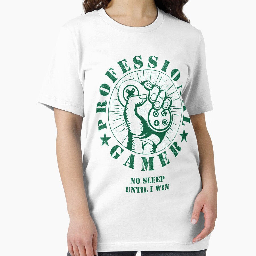 PROFESSIONAL GAMER - NO SLEEP UNTIL I WIN - GAMING by ShirtWreck
