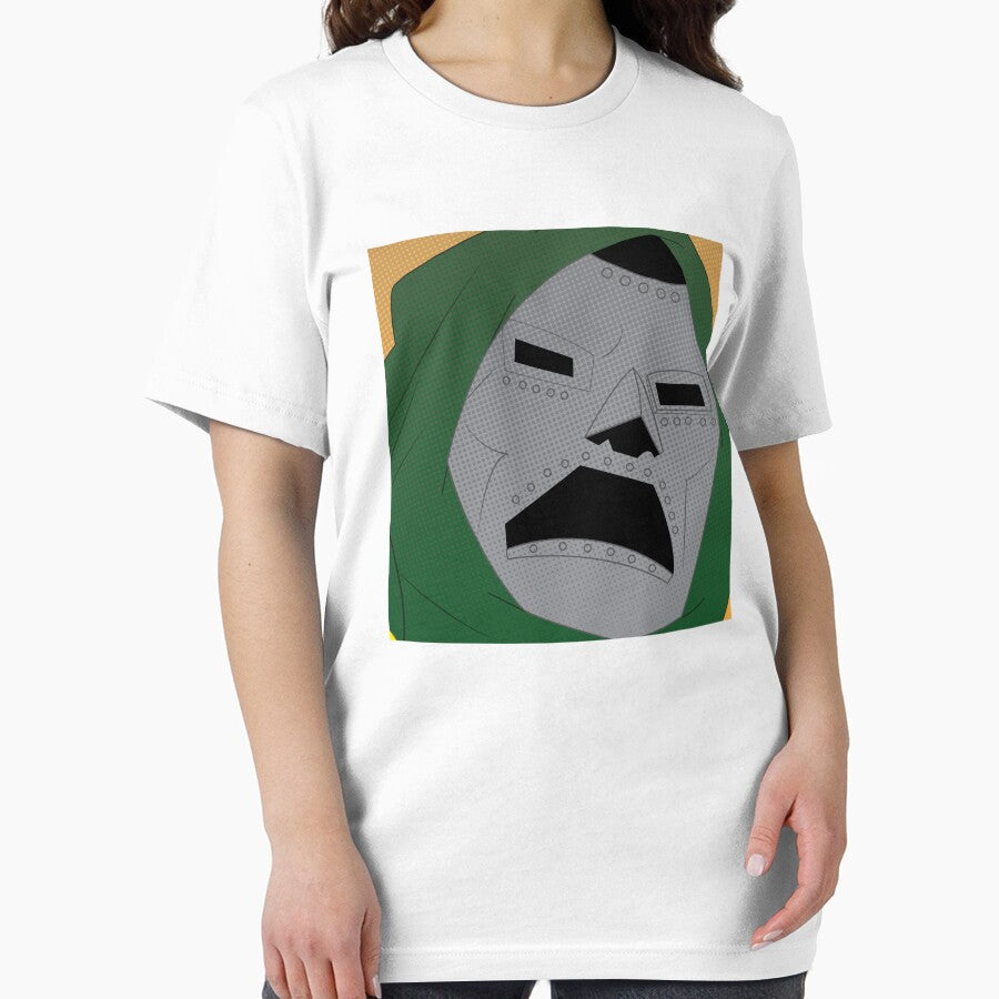 Dr. Doom Halftone by innergeekdesign