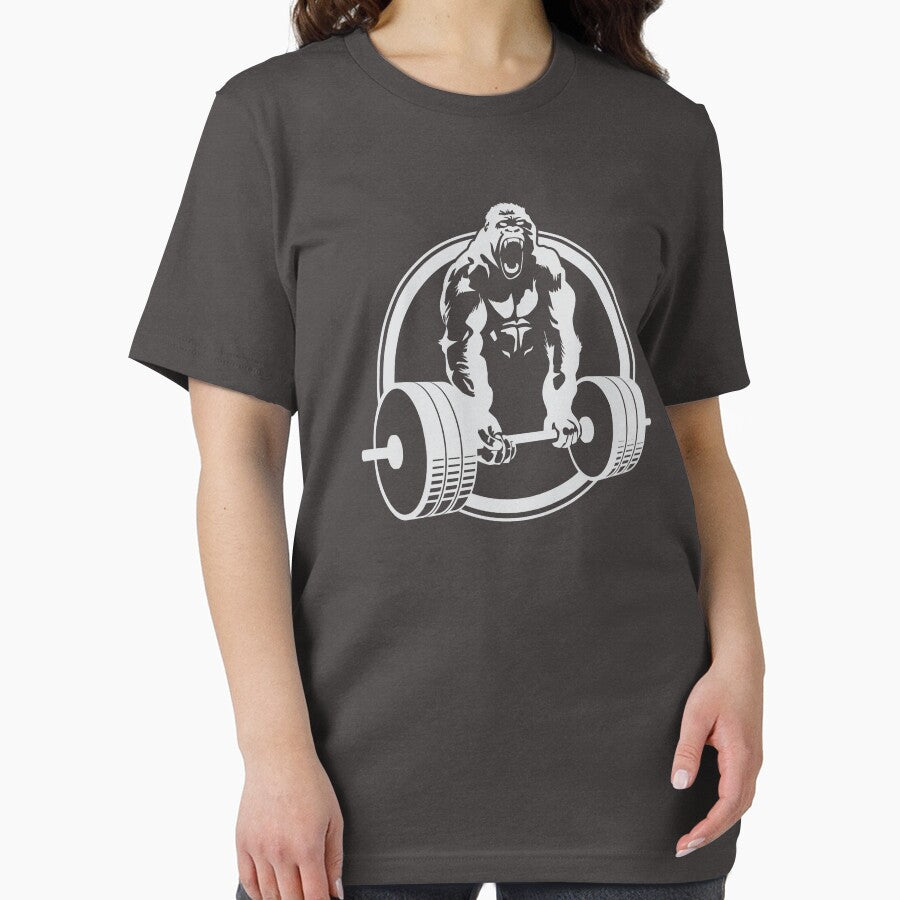 Gorilla Lifting Fitness Gym Tee by carlhuber