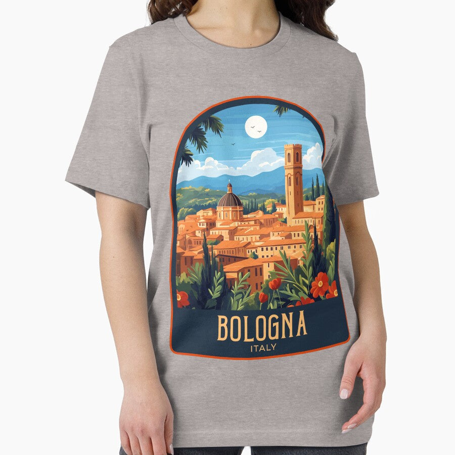 Bologna Vintage Travel Illustration by HomeLivingCo