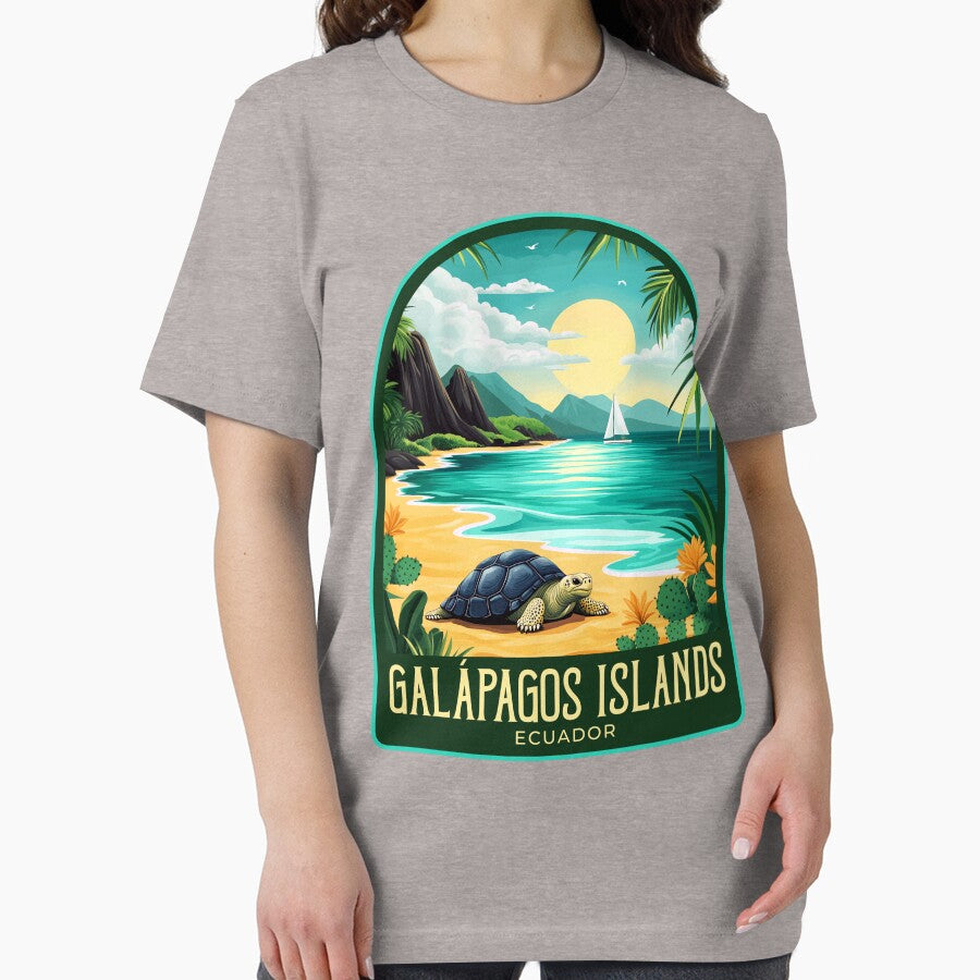 Galápagos Islands Vintage Travel Illustration by HomeLivingCo