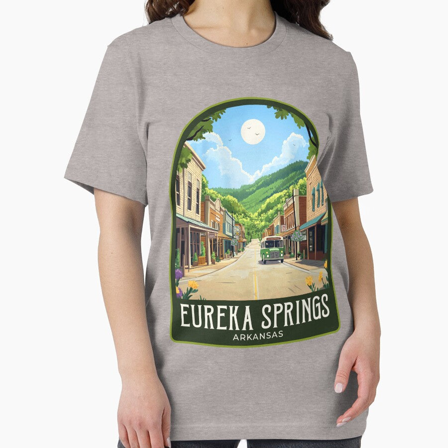 Eureka Springs Vintage Travel Illustration by HomeLivingCo