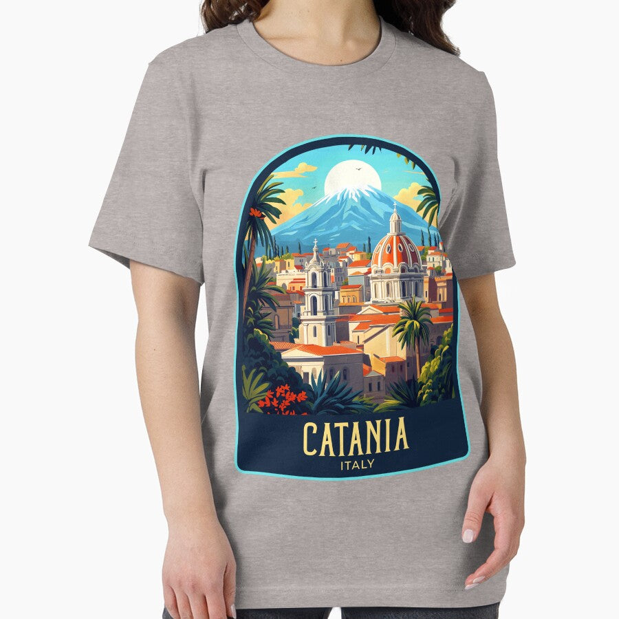 Catania Vintage Travel Illustration by HomeLivingCo