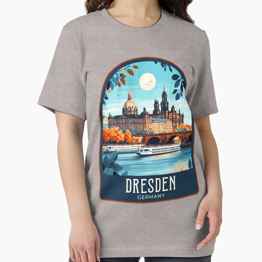 Dresden Vintage Travel Illustration by HomeLivingCo