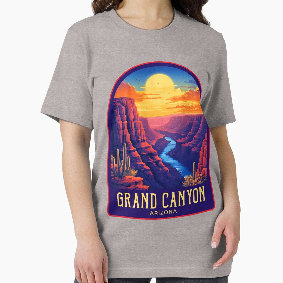 Grand Canyon Vintage Travel Illustration by HomeLivingCo