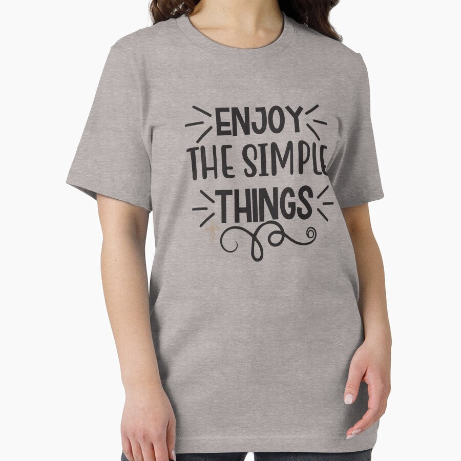 Enjoy The Simple Things encouraging quote by Kamzzi