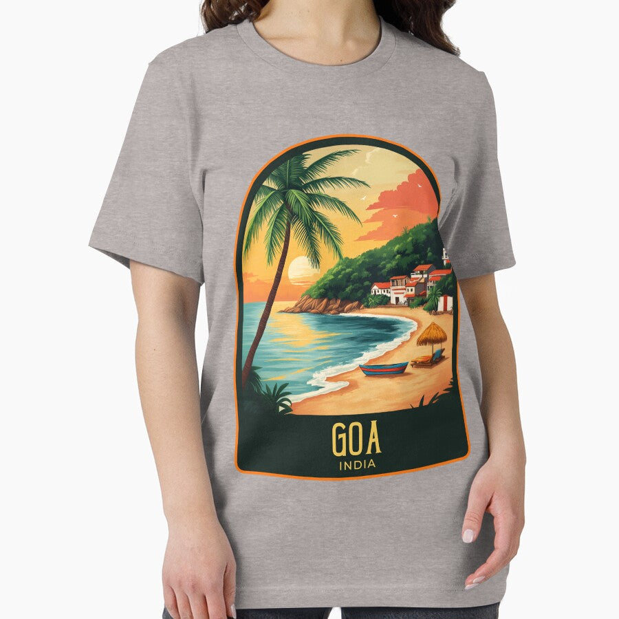 Goa Vintage Travel Illustration by HomeLivingCo