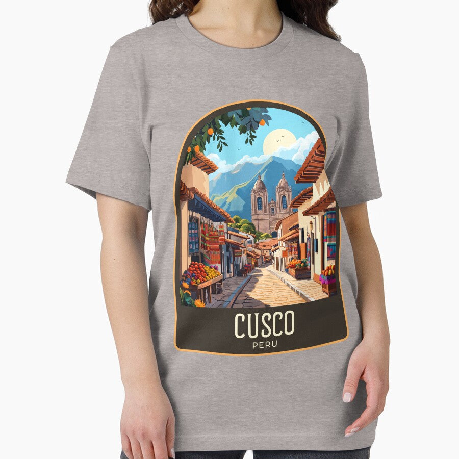 Cusco Vintage Travel Illustration by HomeLivingCo