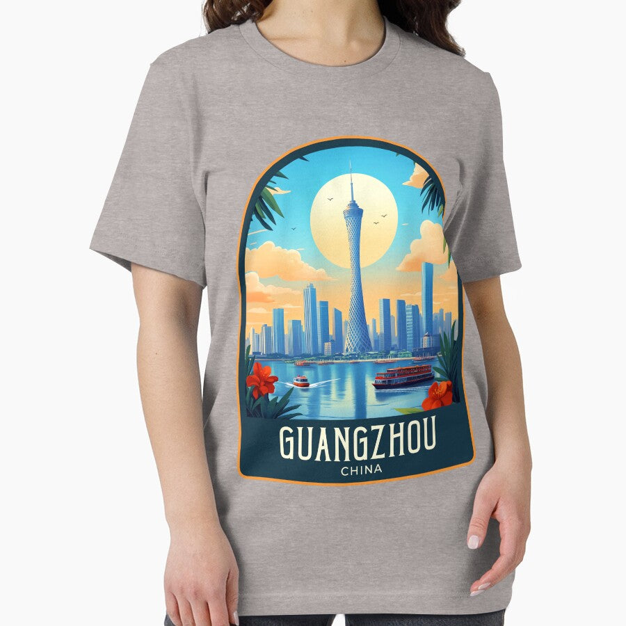 Guangzhou Vintage Travel Illustration by HomeLivingCo