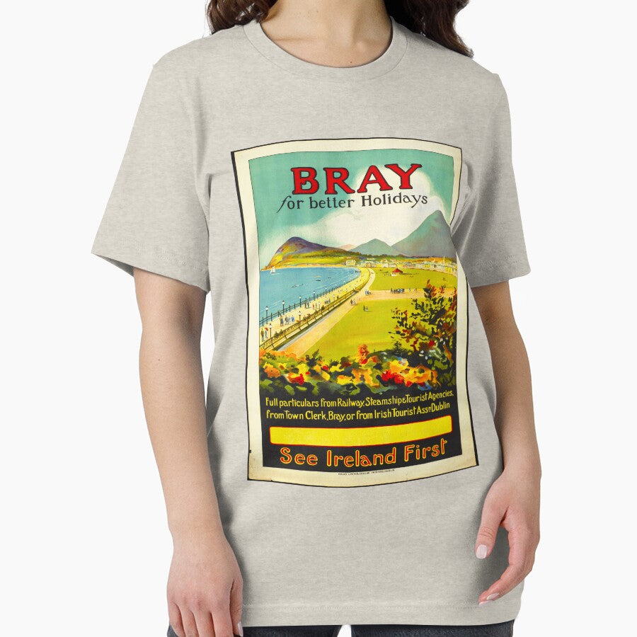 Bray Ireland Vintage Travel by Go Logo Designs
